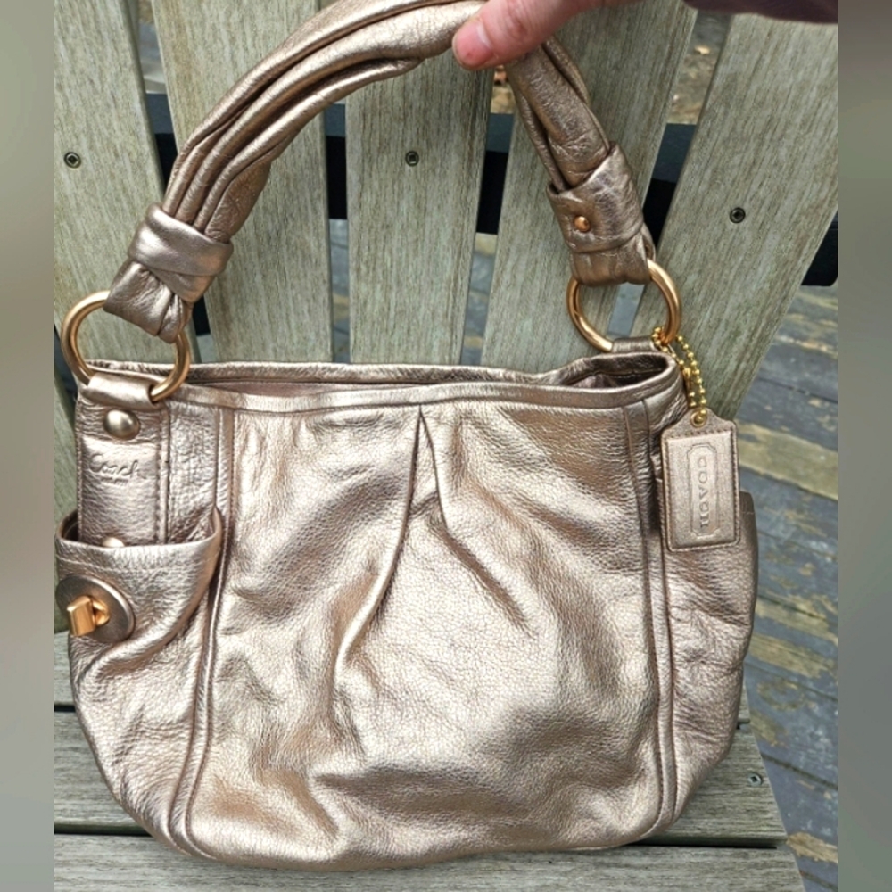 Coach Parker leather shoulder bag #13466